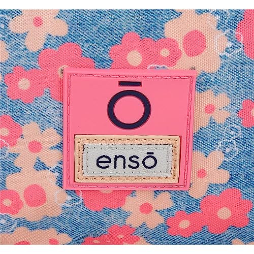 Enso Little Dreams Pink Pencil Case 22 x 10 x 11 cm Polyester, Pink, One Size, Case - Image 4