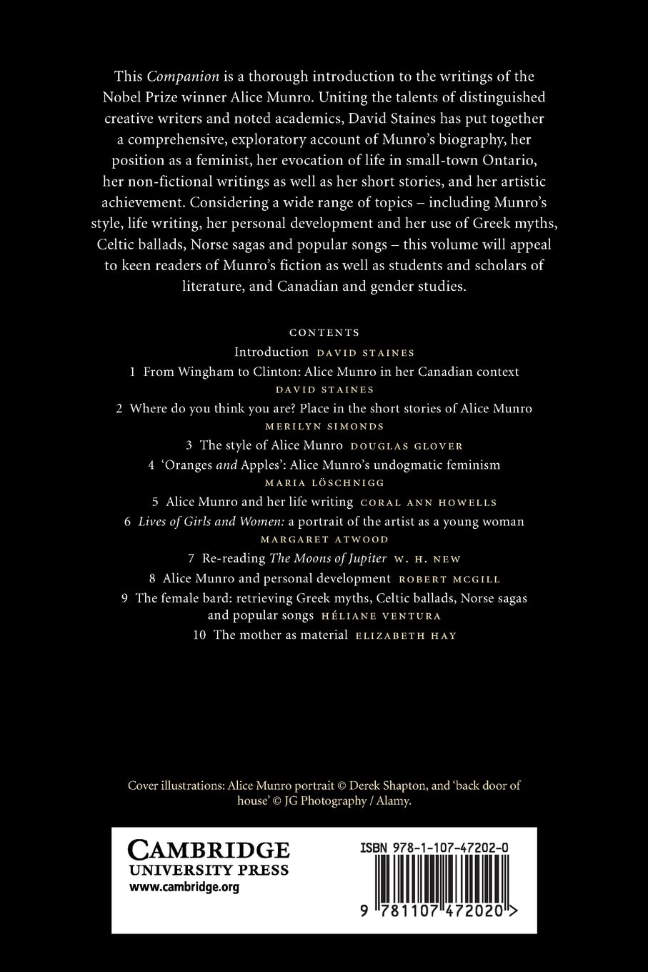 Cambridge Companion to Alice Munro (Cambridge Companions to Literature)