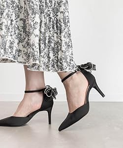 RANDA 3WAYリボンセパレートパンプス m Amazon | [ランダ] 3WAY リボンセパレートパンプス レディース