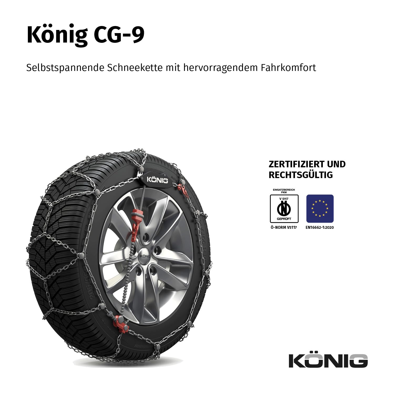 KÖNIG CG-9 105 - Schneeketten