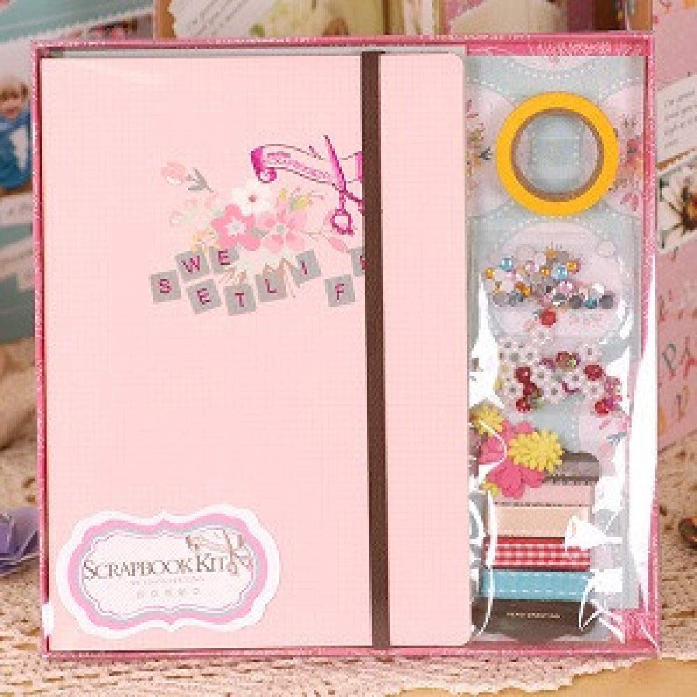 Grußpapier Fotoalbum Sammelalbum Kit Für Mädchen/Frauen/Familie/Liebhaber, Faltbares Sammelalbum Album, SCC005