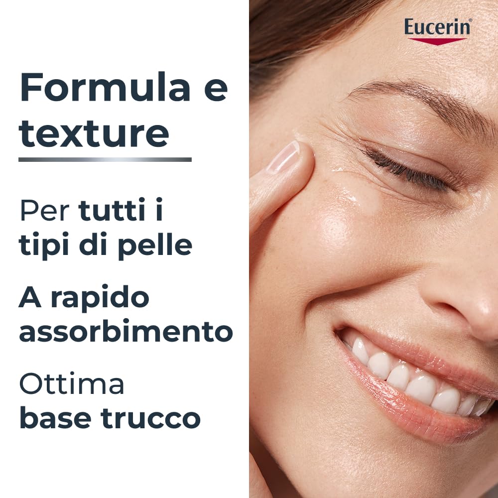 Eucerin Skincare Kit con Hyaluron-Filler Crema Giorno SPF 30 50 ml + Refill 50 ml, Crema viso antirughe e idratante e ricarica ecologica, Con Acido Ialuronico, Per tutti i tipi di pelle