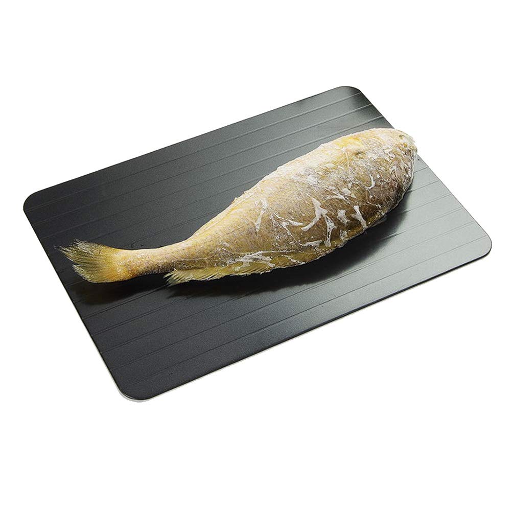 Platte auftauen AGYH Platte Auftauen Aus Hochdichter Aluminiumlegierung Zum Schnellen Auftauen Von Fleisch Und Tiefkühlkost, Ohne Wasser Und Mikrowelle