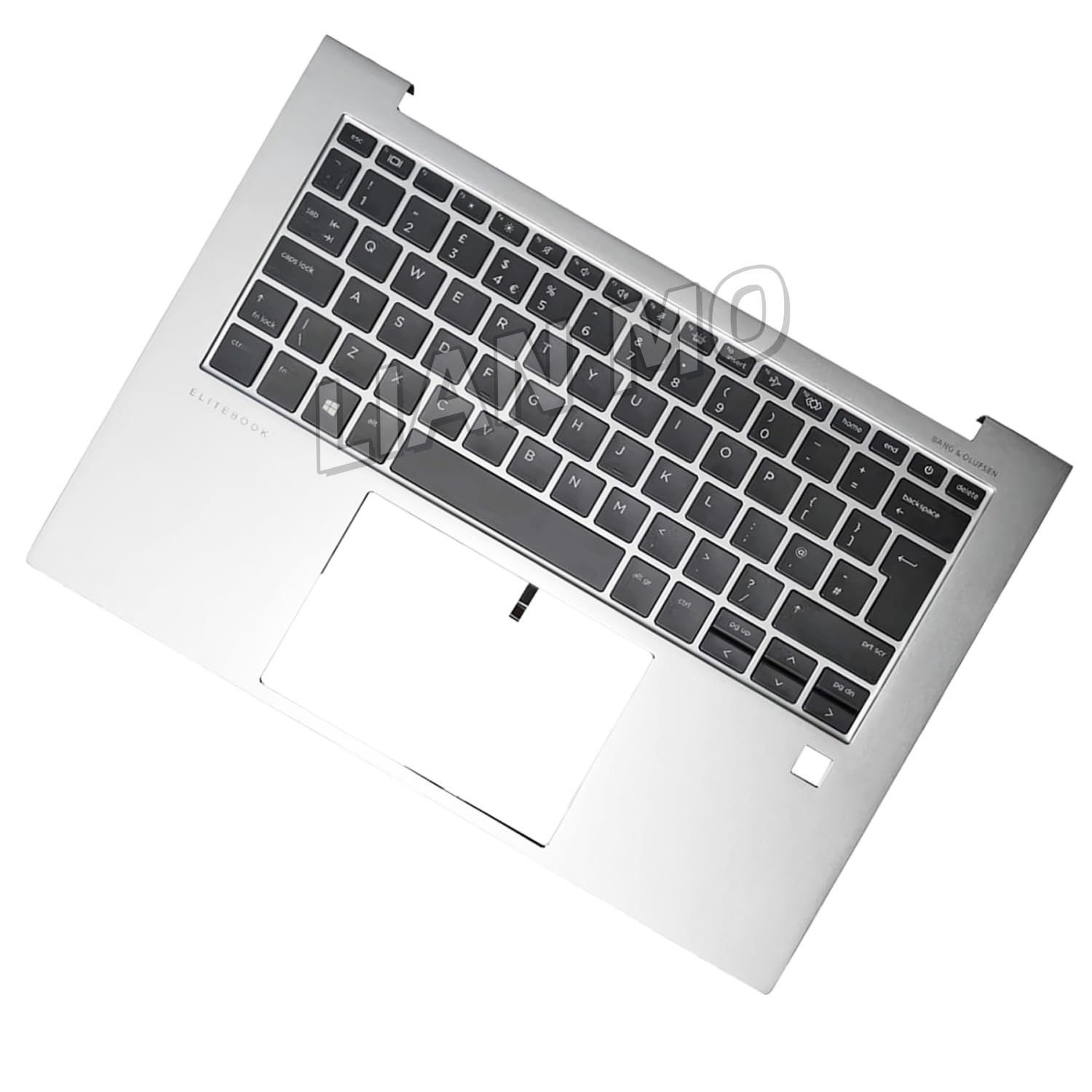 Wymienna klawiatura z podświetleniem kompatybilna z HP EliteBook 840 845 G9 G10 C obudowa + zespół klawiatury (UK)