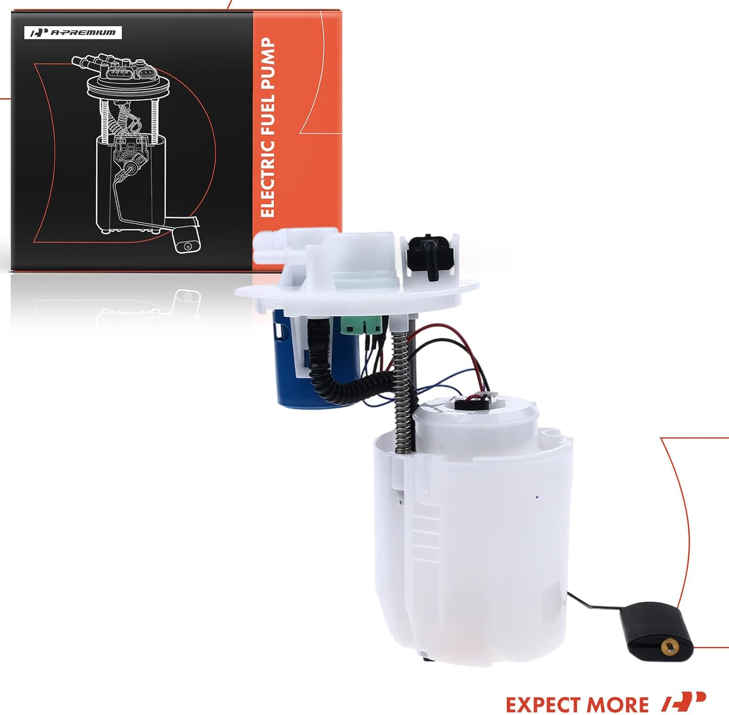 A-Premium Electric Fuel Pump Module Assembly with Pressure Sensor Compatible with Hyundai Elantra Coupe Elantra GT 2013 & Kia Forte 2014-2015 L4 1.8L Gas