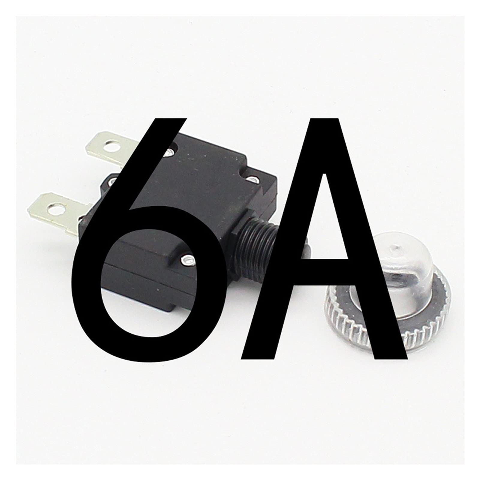Protection surcharge circuit breaker thermique bouton poussoir étanche de 3A à 30A pour panneau
