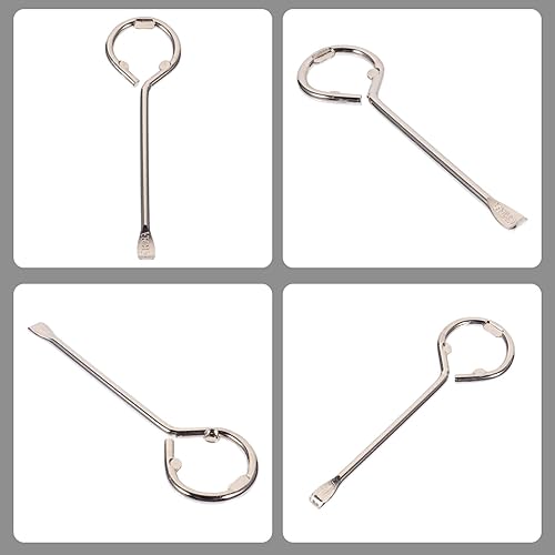 Miniatura 9 de TEHAUX 3 unids apertura oficina cervezasoda botella de cerveza resistente al desgaste hogar multifuncional hierro manual Soda Lifter abridor tapa