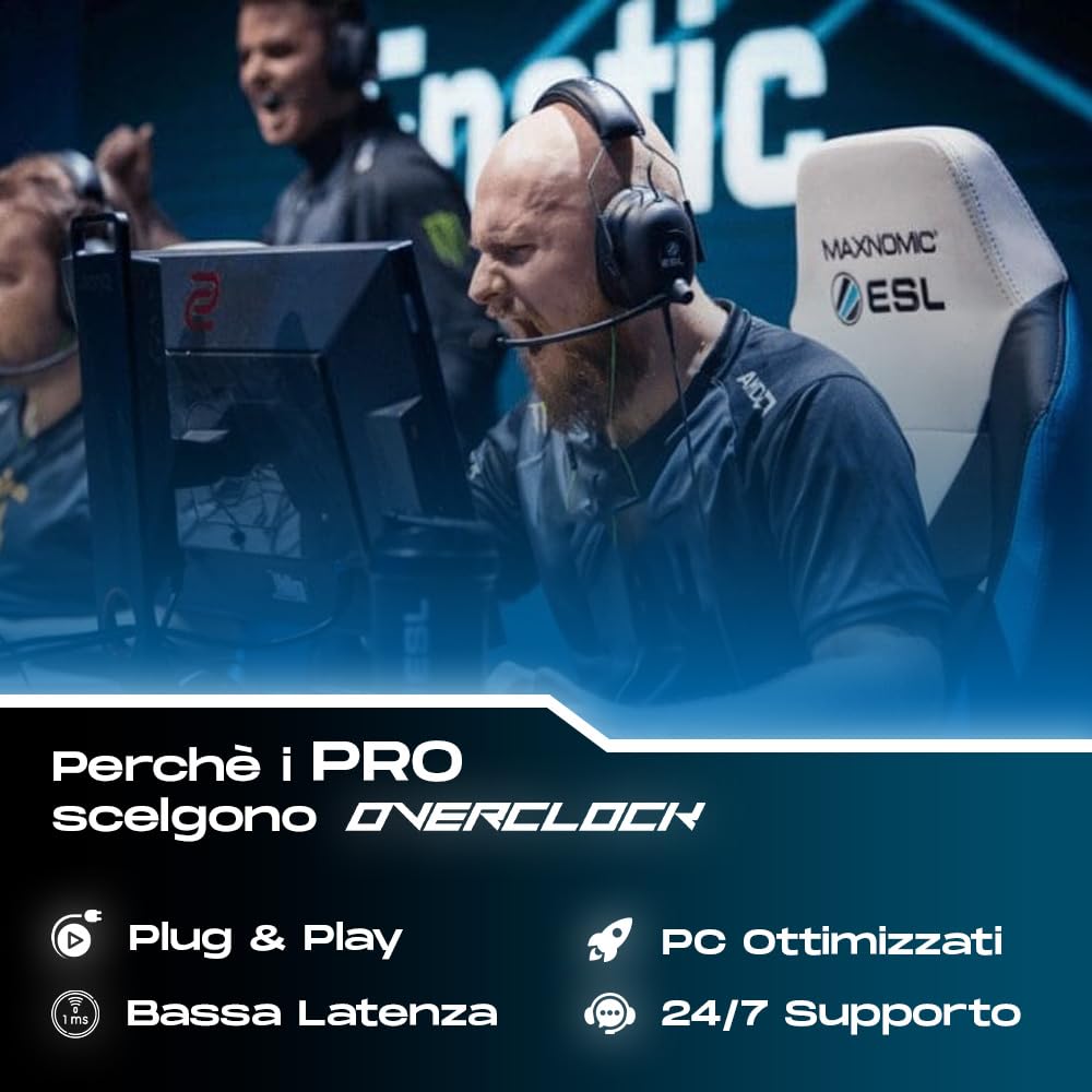 OVERCLOCK TriFrost Computer Gaming PC Assemblato Fisso Ryzen 5 5500 - RTX 3050 6GB - SSD 512GB- Ram 16GB DDR4 3200Mhz - 4 ventole RGB - WIFI - Windows 11 Pro