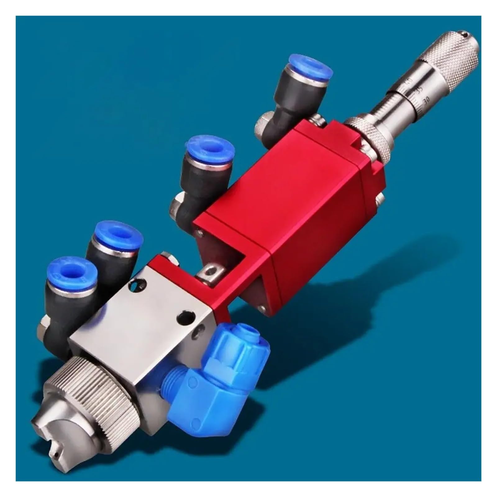 BVUYQAPIG Spray Valve Liquid Atomization Dispensing Adjustable Pneumatic Glue and Paint Sprayer MY-3811