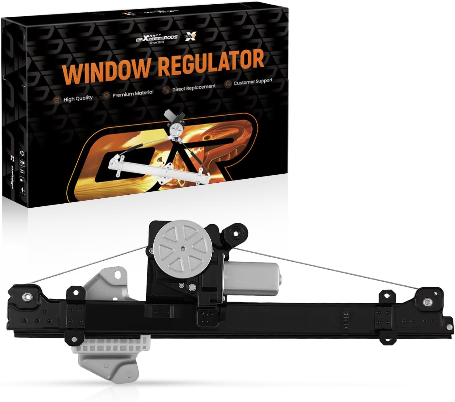 maXpeedingrods Front Right Side Power Window Regulator with Motor for Nissan Altima Sedan 2013-2018, Window Motor Passenger Side