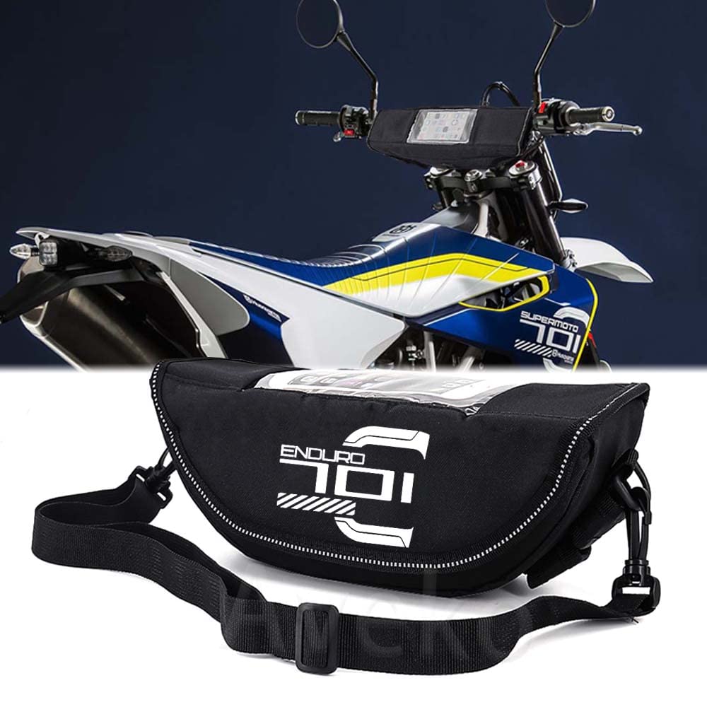 Borsa Portaoggetti Manubrio Moto Impermeabile Antipolvere SUPERMOTO ENDURO
