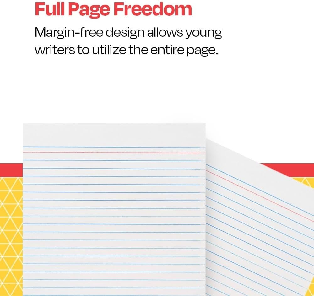 School Smart Theme Paper with No Margin, 8-1/2 x 11 Inches, 500 Sheets