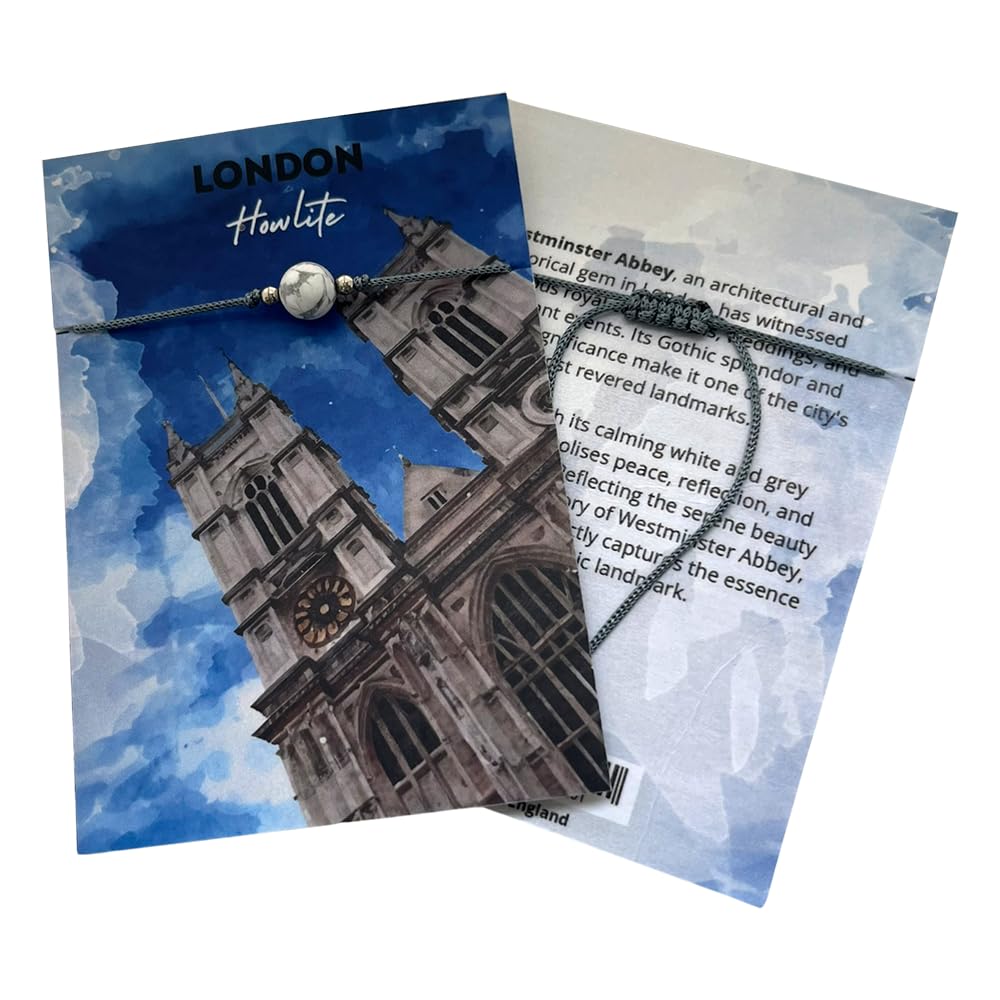 VIE Destination Wristlet, London, Howlite