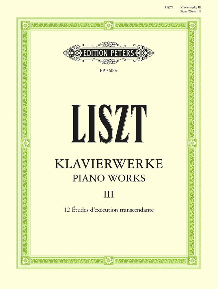 Liszt: Piano Works Vol.3 (EP3600C)