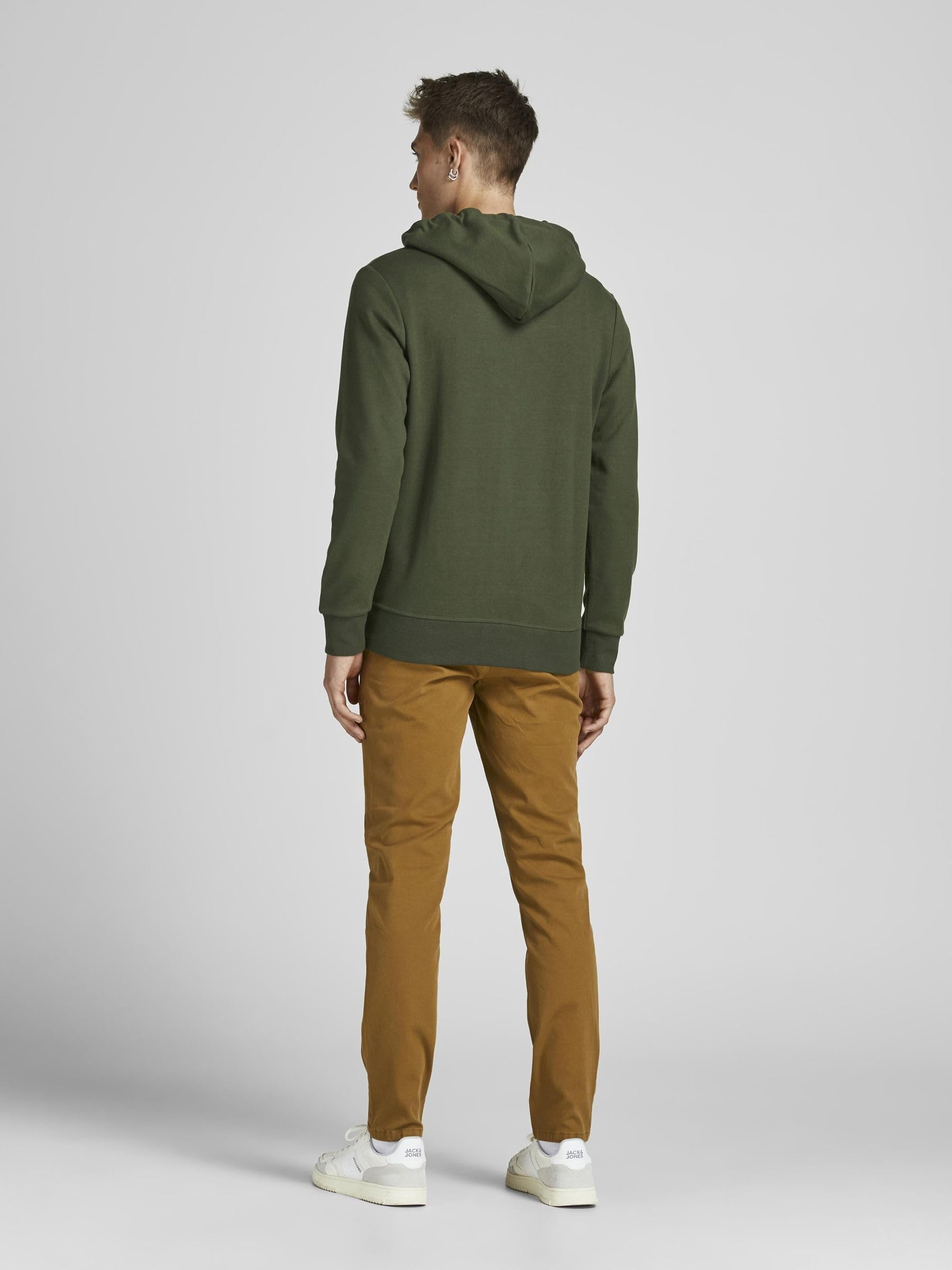 Jack & Jones Male Hoodie Basic Reißverschluss – Bild 3
