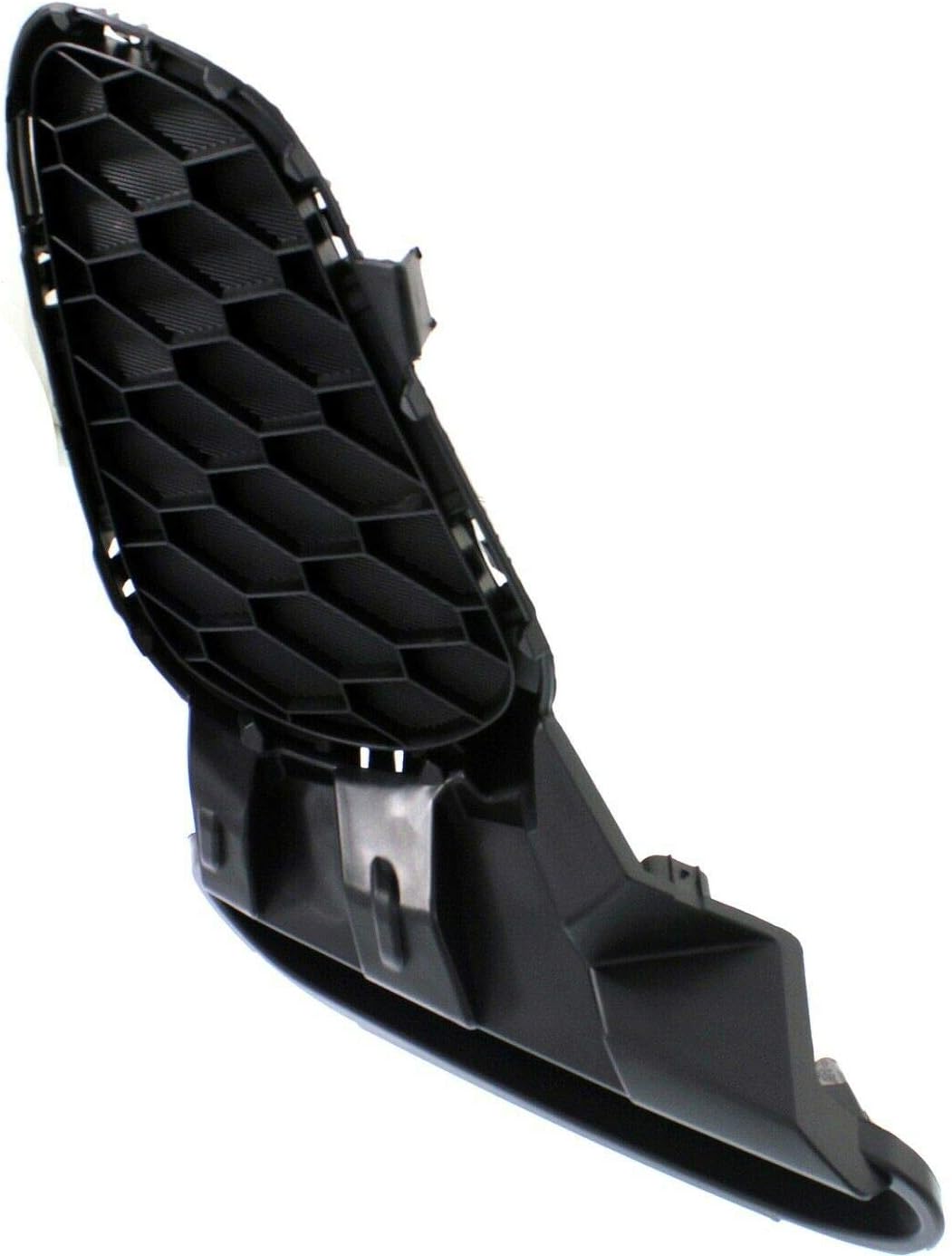 DAT AUTO PARTS Front Right Passenger Side Bumper Insert Fog Light Molding Cover Grille Trim Replacement For 2012-2013 Mazda 3 Except Mazda Speed Models Black Textured MA1039115 BGV550C11B