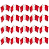 20Pcs Clear Plastic Small Hinges, Self-Adhesive Acrylic Small Continuous Piano Hinges for Cabinets, Aquarium Lids, Furniture, Display Stands, Drawers, and DIY Projects (35x25mm)