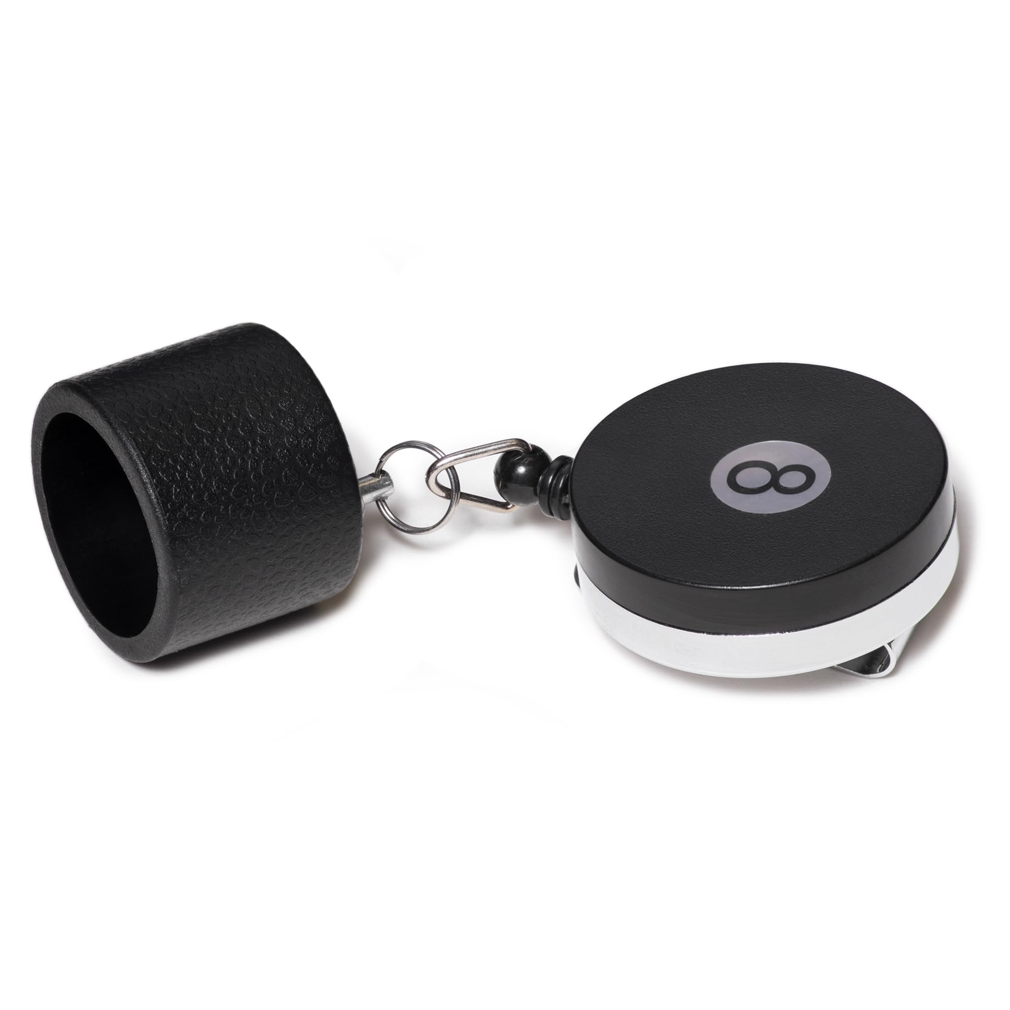 OKKO Retractable Round Billiard Chalker w/Belt Clip - Fits Taom Chalk