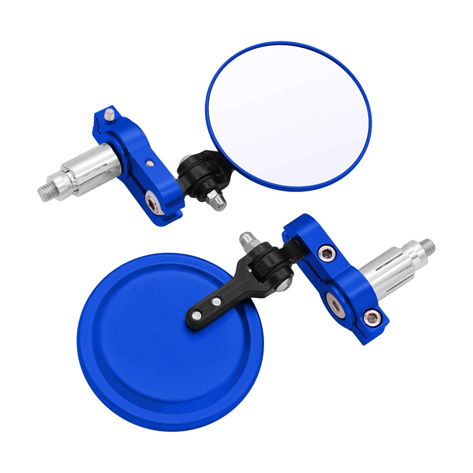 Rétroviseurs embout de guidon universels en aluminium pour moto BMW R1200ST S1000R et Ducati S4R