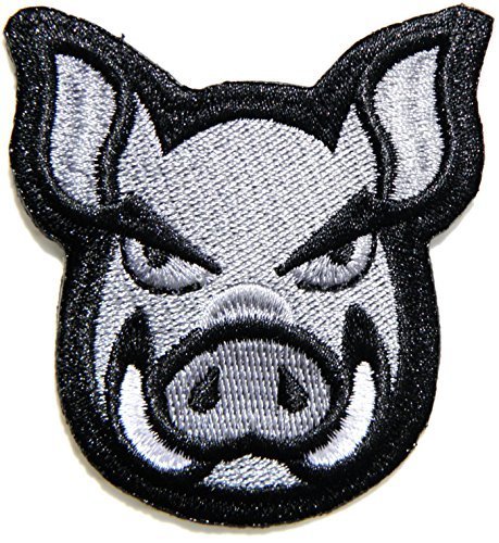 Wild Boar Pig Animal Motorcycle Motobike Club Logo biker Hog Outlaw motorcycle leather jackets custom patches