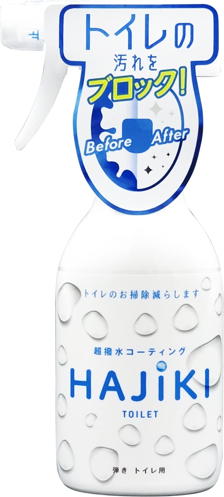 友和 Tipo's 超撥水コーティング剤 HAJIKI トイレ用 250ml