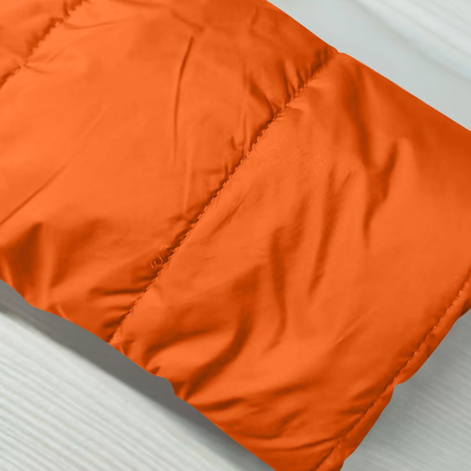 Genérico Abrigo Mujer Invierno Chaqueta Con Capucha De Piel Sintética Cálido Acolchada Cortavientos Con Bolsillos Chaquetas Impermeable Termica Ropa Para El Frio Extremo