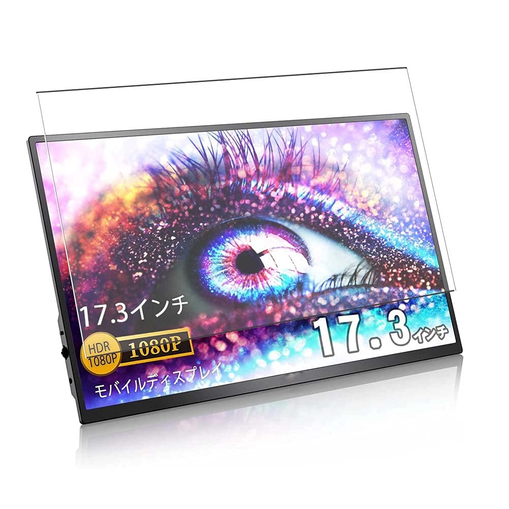 3 Pack Screen Protector Film, compatible with Corprit D170 17.3" Monitor TPU Guard （ Not Tempered Glass Protectors ） new version