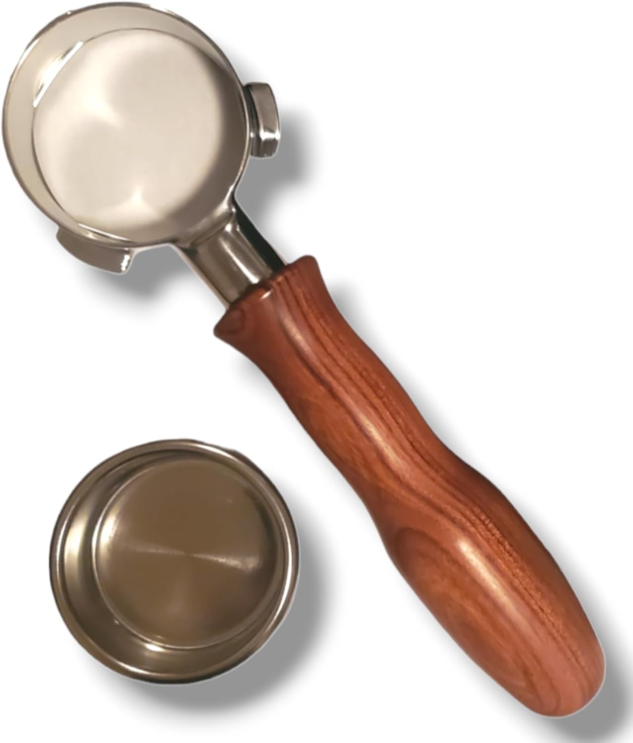 Baccavex 54mm Bottomless Portafilter Breville Stainless 3