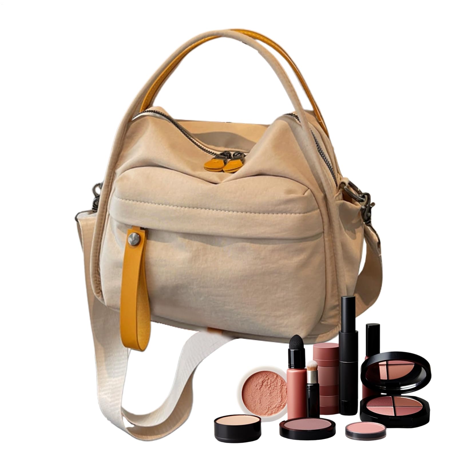 Bolso tote grande para mujer y adolescentes con correas intercambiables 8