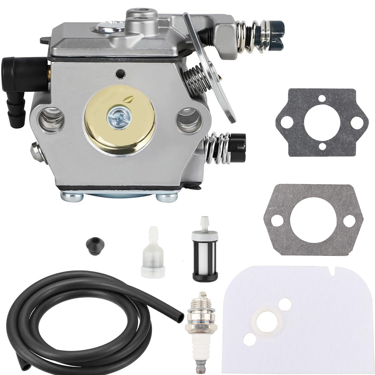 ZAMDOE Carburetor for Stihl 009 010 011 012 ST600 Chainsaw Carburetor Air Filter Tune Up Kit for ZAMA C1S-S1D for Walbro WT-21 WA-56 WT-323A WA-99 WT-29 1120 120 0605 1120-120-0600 1120-120-0603