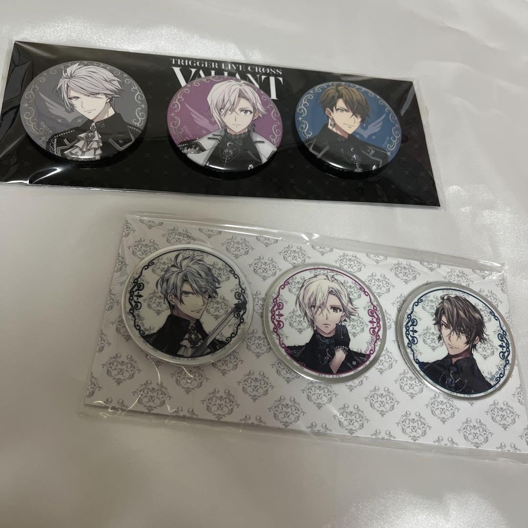 Amazon.co.jp: アイドリッシュセブン TRIGGER VALIANT 缶バッジセット  