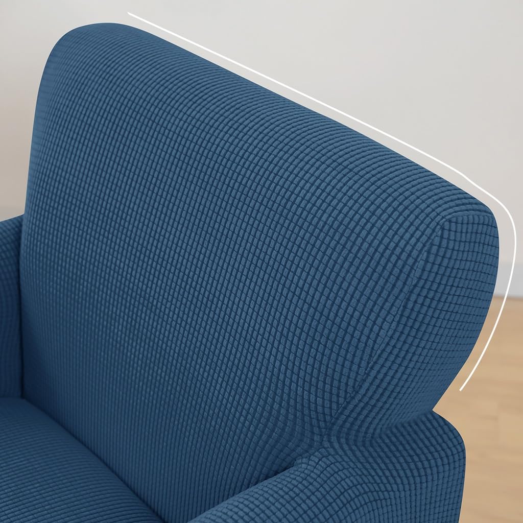 Housse De Fauteuil Cabriolet 1 Place - Housse Élastique Amovible Et Lavable Pour Fauteuil Club - Protection Et Décoration