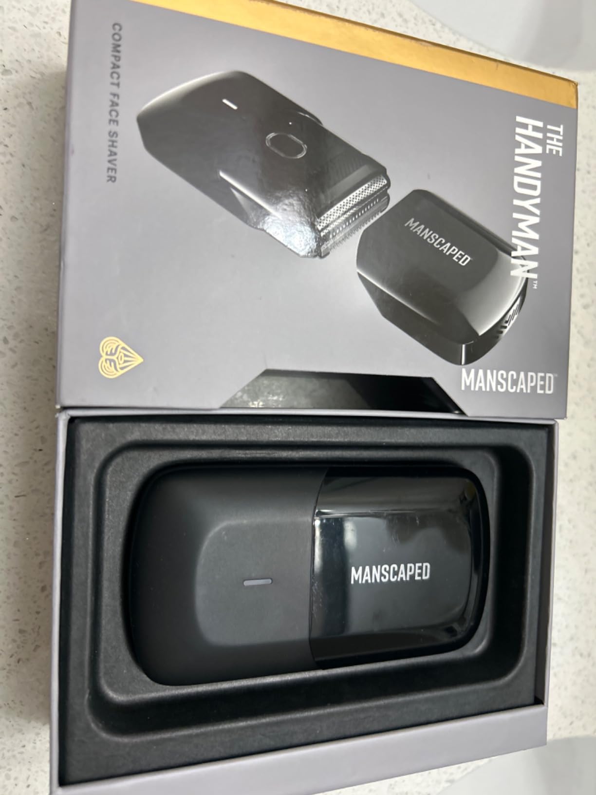 MANSCAPED™ The Handyman™ Compact Face Shaver Portable Men’s Travel