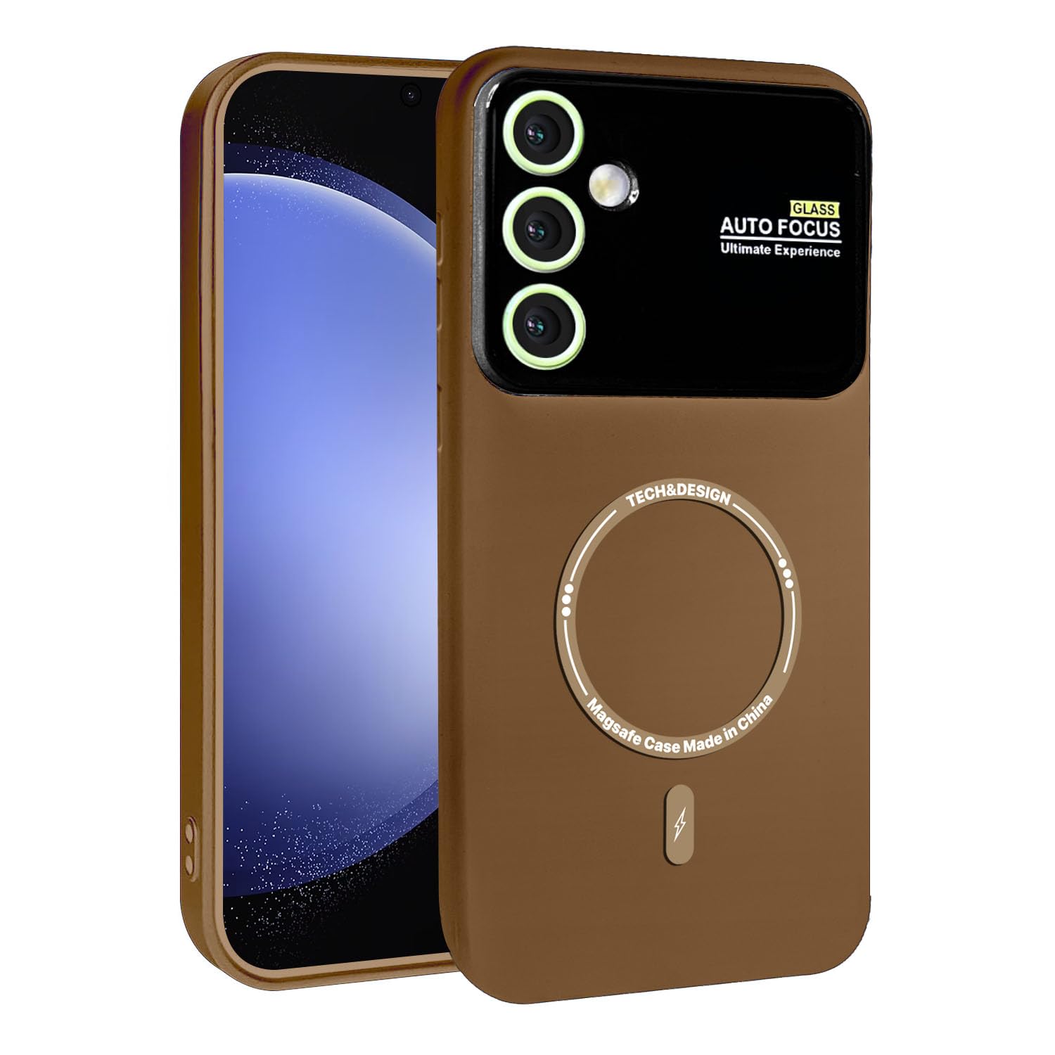 Vaku Luxos® Premium Silicon Polarized Back Cover for Samsung Galaxy S23 FE Texture Full Lens Protection Silicon Case Scratch Resistant Slim Thin Military-Grade Protection - Green (B0CQLWT35J) Amazon Price History, Amazon Price Tracker