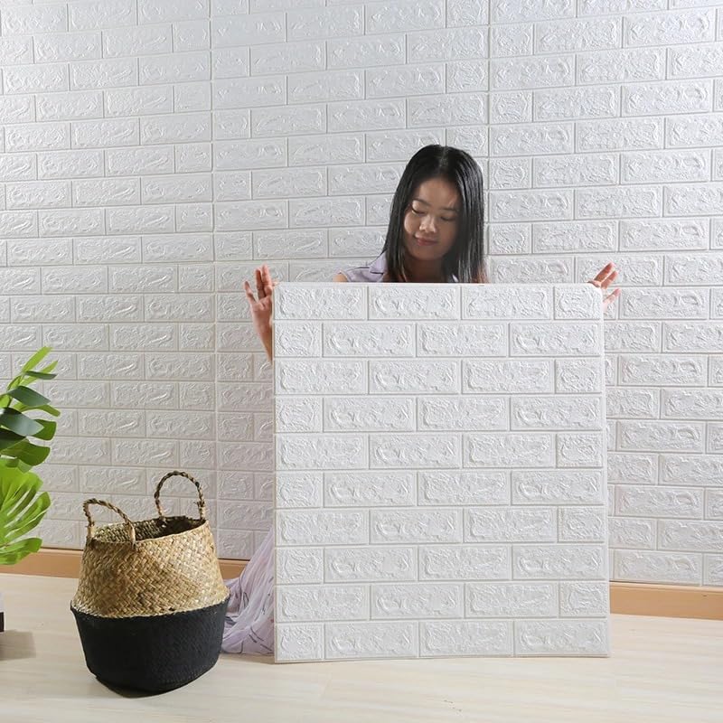 See full amazon price history chart for GODSE BUSINESS CKPS 3D Self-Adhesive Waterproof Brick Design PE Foam Peel and Stick Washable Wallpaper Sticker Ideal Décor Living Room Bedroom & Café Walls Décor70 x 77cm, Appx. 5.8Sq Feet (White) GODSE BUSINESS CKPS 3D Self-Adhesive Waterproof Brick Design PE Foam Peel and Stick Washable Wallpaper Sticker Ideal Décor Living Room Bedroom & Café Walls Décor70 x 77cm, Appx. 5.8Sq Feet (White) (B0D8VRH29J) Amazon Price History, Amazon Price Tracker