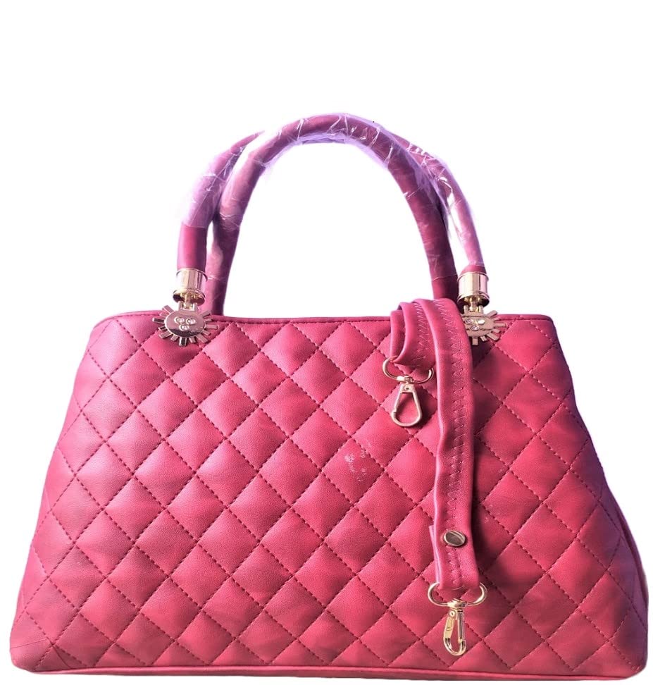 Latest and Stylish 3 Zipper Multi Purpose Top Women Handbags- Search anaya_handbags For More Result