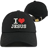 Sport Baseball Cap I Love Jesus Black Hip Hop Embroidery Personalized Unisex Dad Hat Summer
