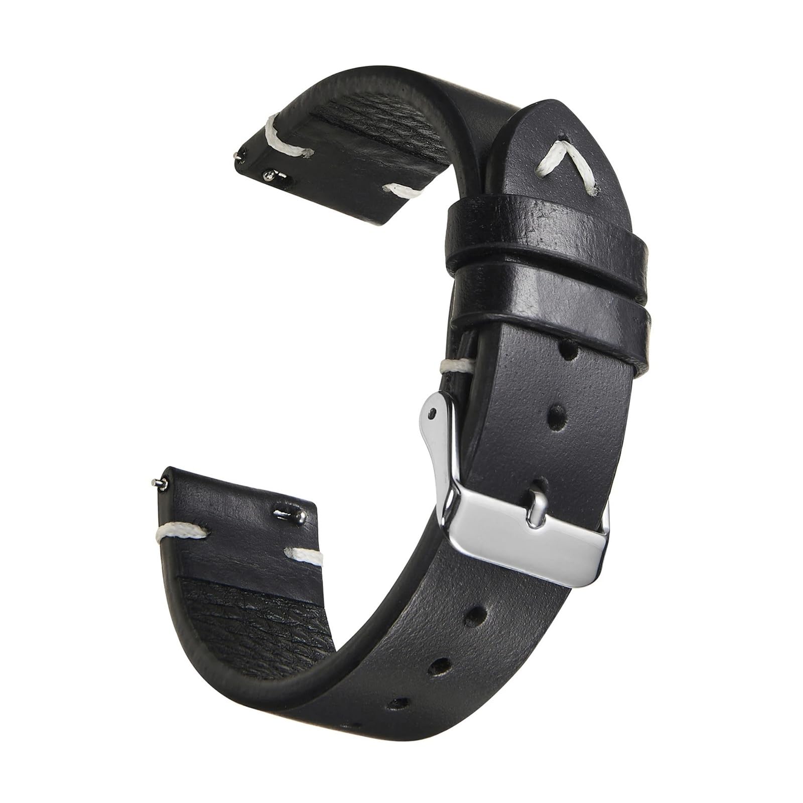Run Ken Vintage Echtes 18mm 19mm 20mm 22mm Öl Wachs Leder Uhrenarmband Uhrenarmbänder Band Armband For Männer