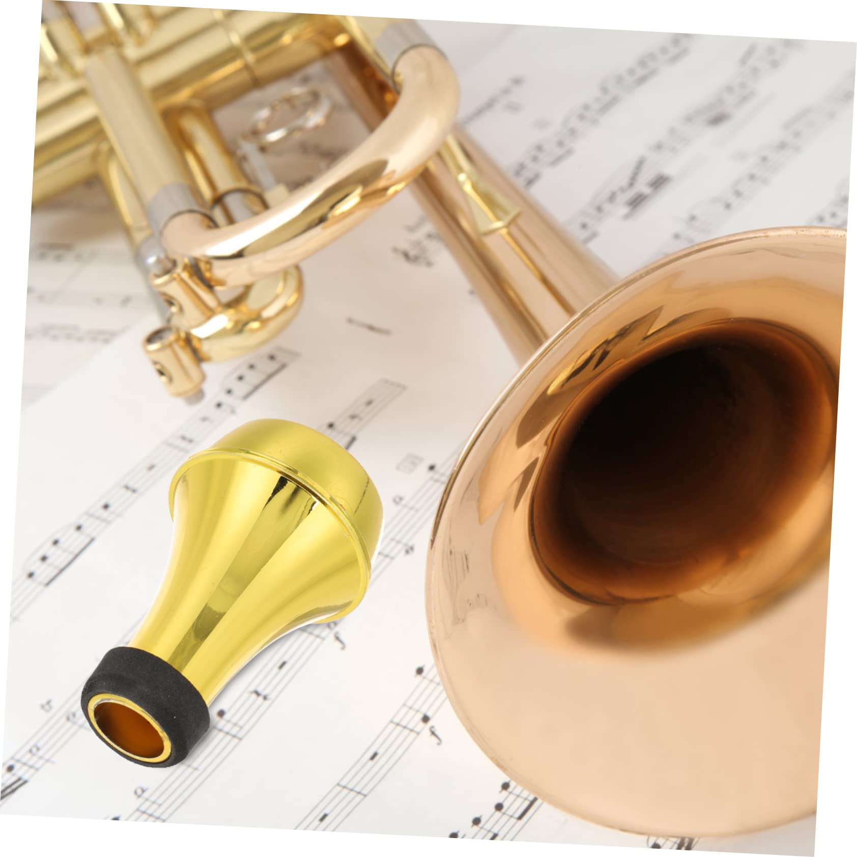 SUPVOX 3 Set Di Sordina Dritta Per Tromba Di Piccole Dimensioni Facile Da Installare Set Di Sordina Per Tromba Include Silenziatore Per Per Esercitarsi
