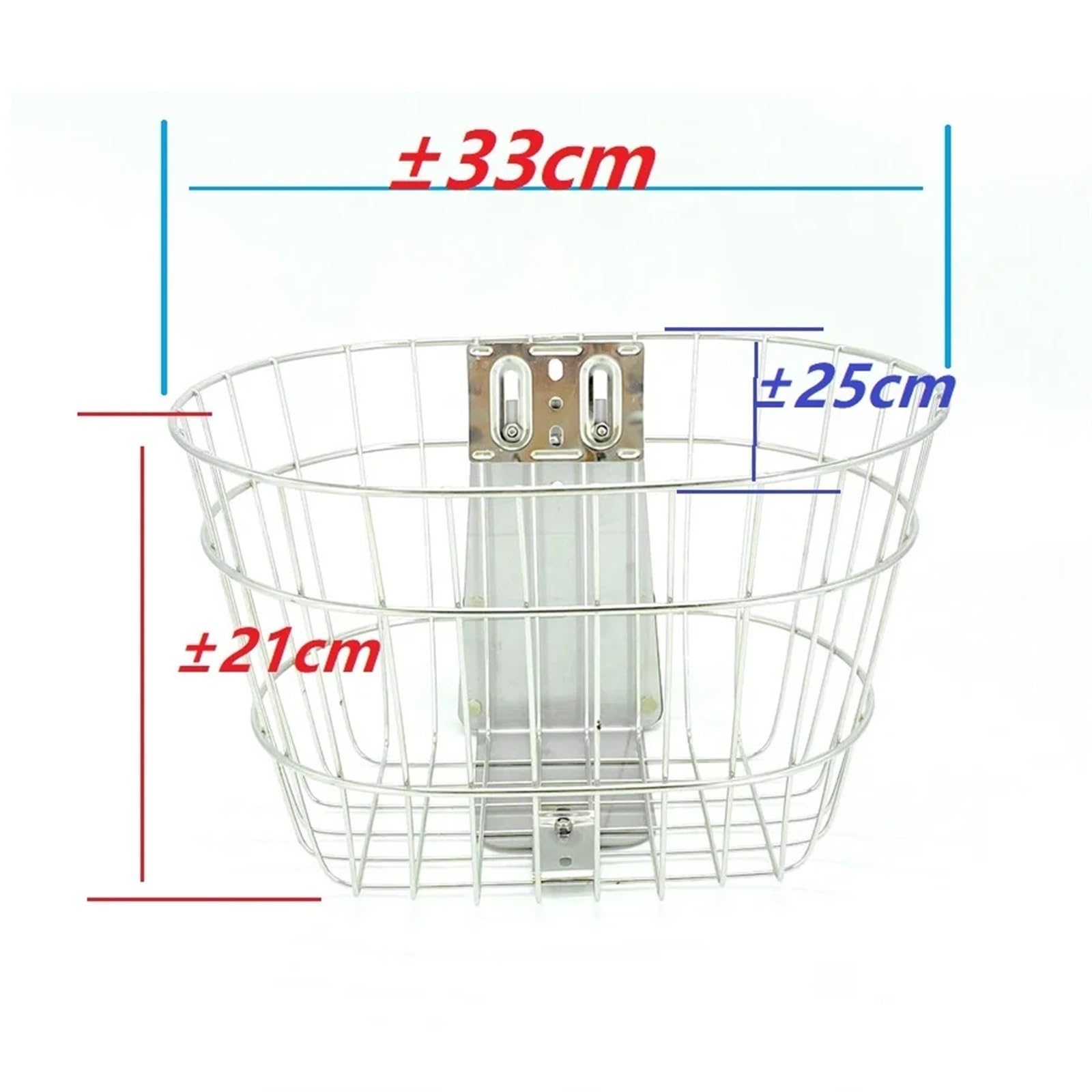 Panier Avant de vélo en Acier Inoxydable