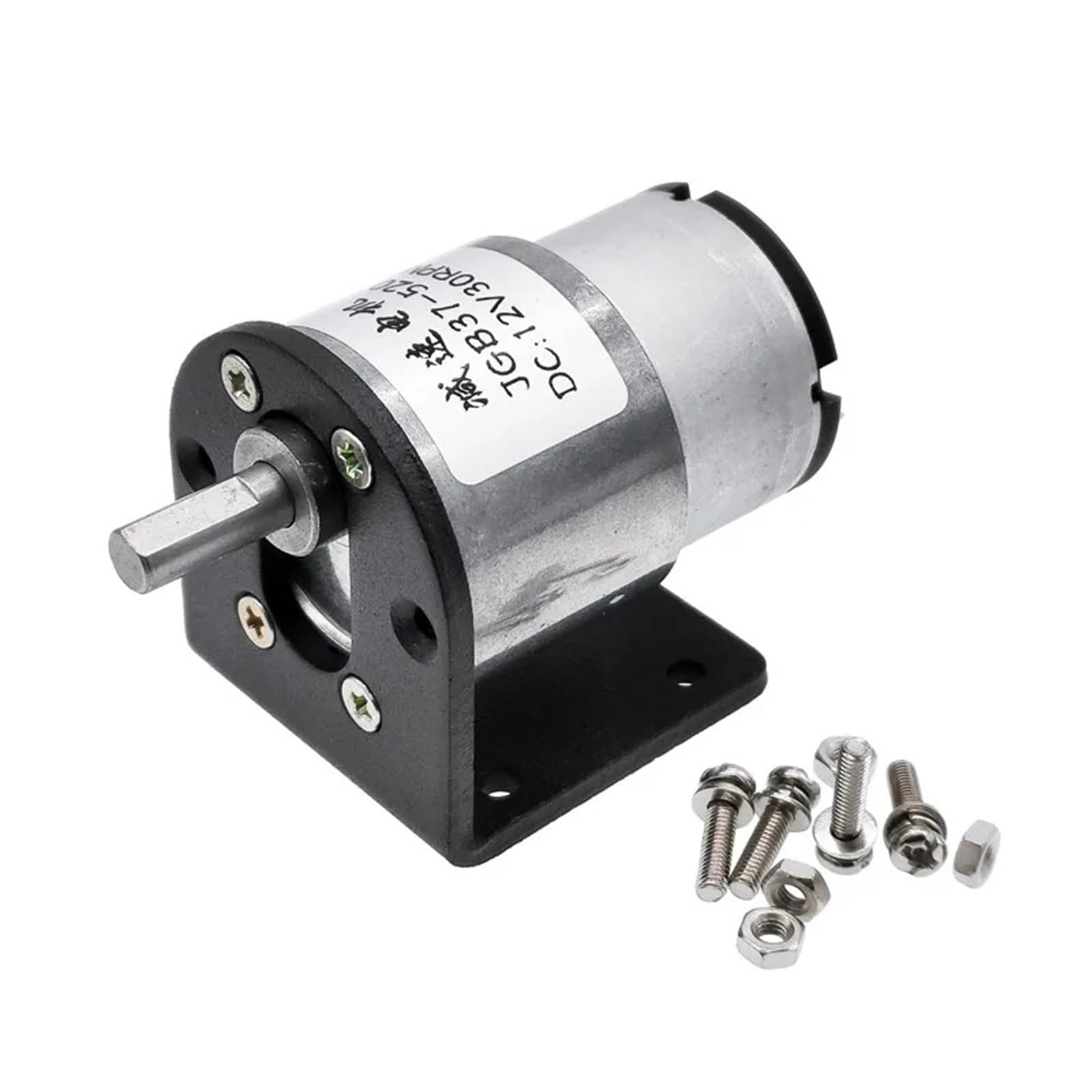 Moteur JGB37-520 12V 100RPM résistant pour éviter les pannes de couple