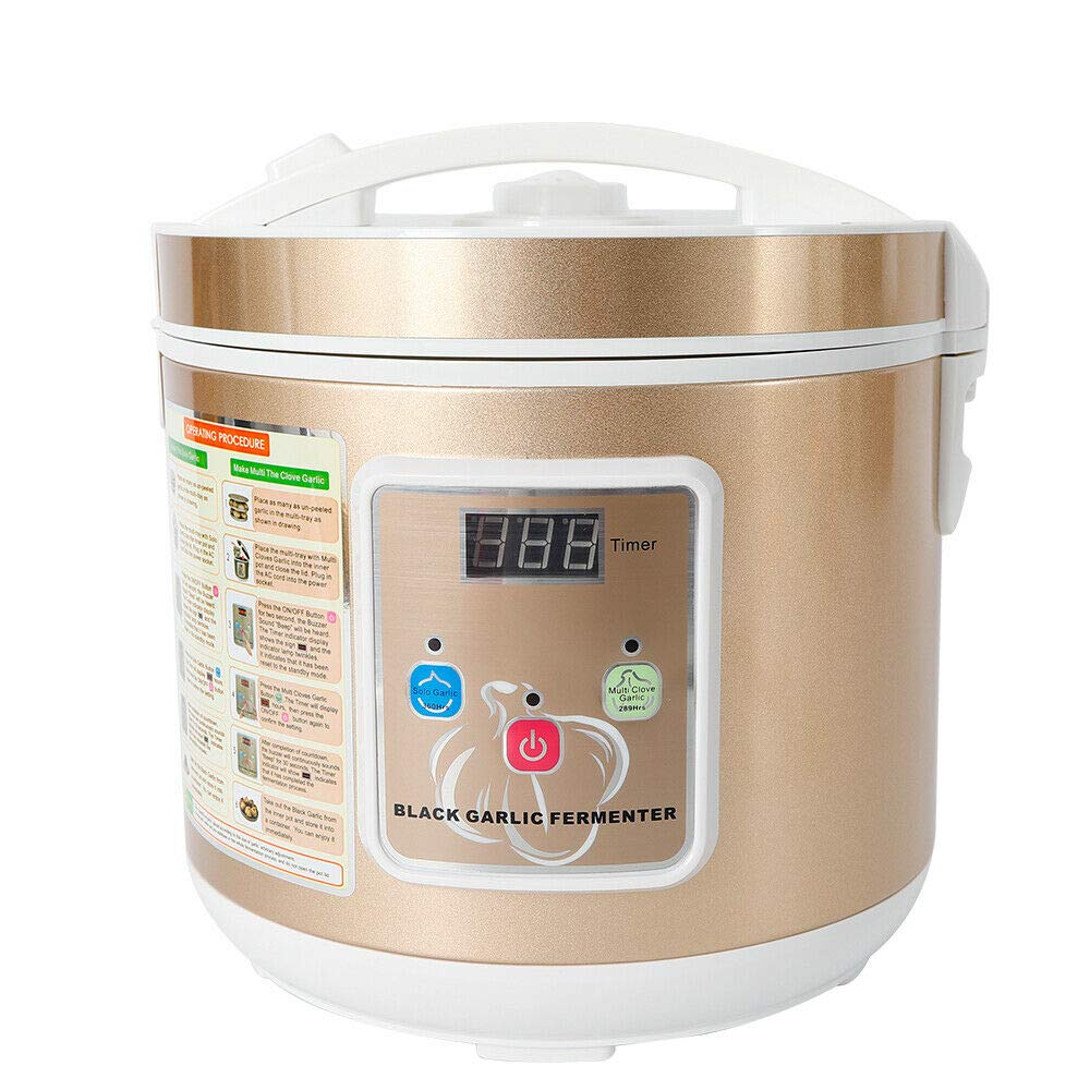 Fermentador de ajo negro 5L automático inteligente Garlics Maker 30x30x31.8 cm