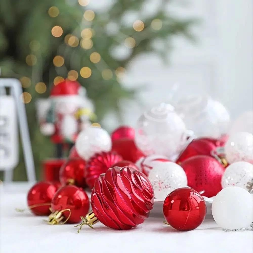 DIY Supplies Weihnachtskugel-Set, Weihnachtsbaum-Anhänger, Ornament-Raum
