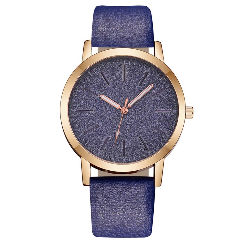 Hasayo Women's C Leather Quartz Watch Fashion Watch Wristwatches Lock Luxury Wristwatch Asual (Color : )