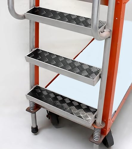 Miniatura 9 de Rollo adhesivo de vinilo con acabado cromado negro metálico, para uso industrial, para estantes, paredes, pisos (17.8 pulgadas x 20 pies)