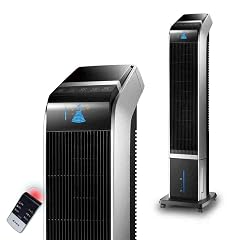 Cooling Fan Tower Fan Bladeless Oscillating Fan with Remote Control 4 Speed 90 oscillation Small Standing Coolling Fans