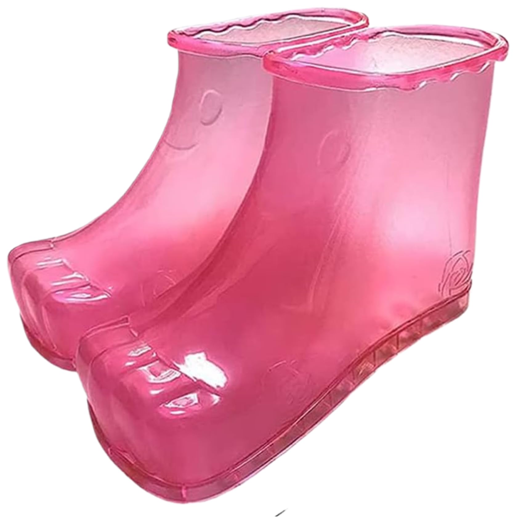 Chaussures de bain de pieds, chaussures de massage, baignoire de trempage thermique portable pour les pieds (bleu)