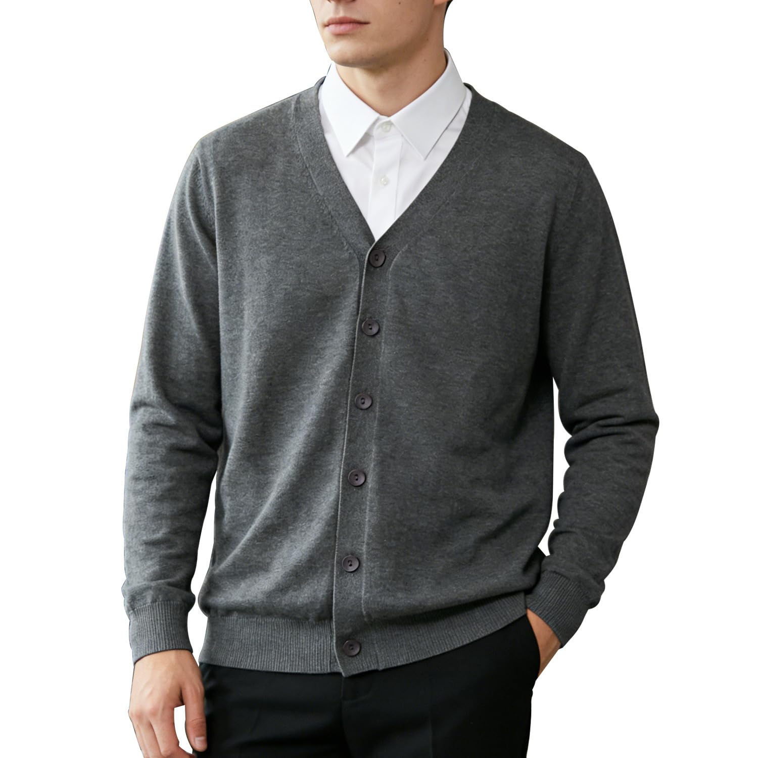 Cardigan da Uomo Maglieria Leggera