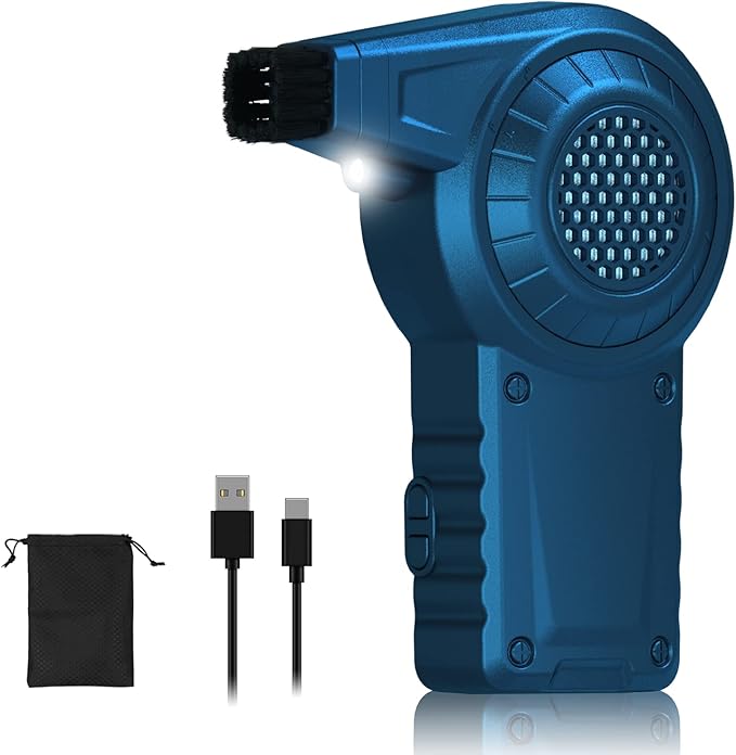 Reesibi Cordless Compressed Air Duster, Professional Air