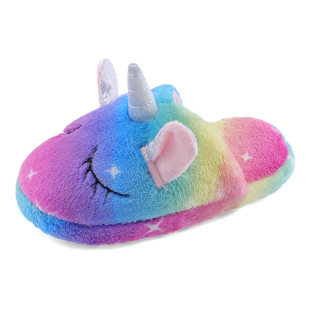 MASOCIO Chausson Enfant Fille Peluche Souple Mignonne Pantoufle Enfants Caoutchouc Antidérapantes